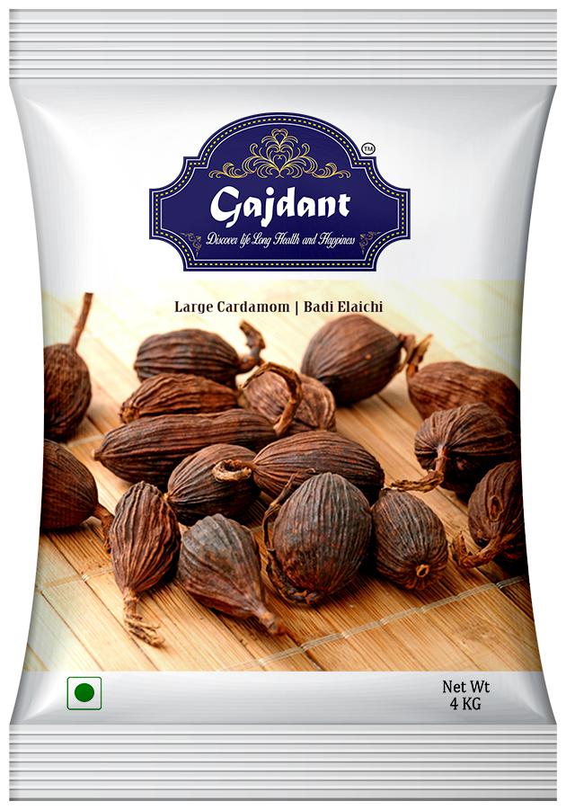 

Gajdant Black Cardamom Badi Elaichi 4 kg