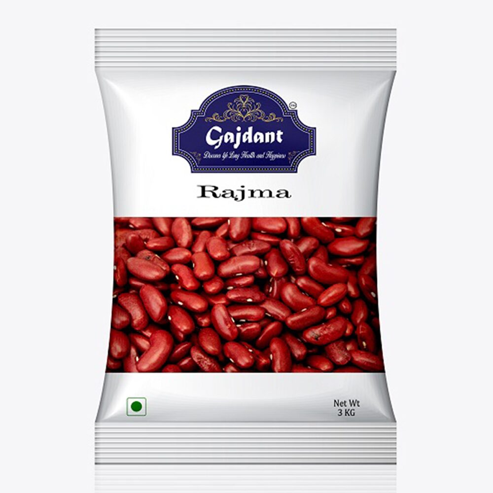 

Gajdant Kidney beans Rajma 3 kg ( Pack of 1 )
