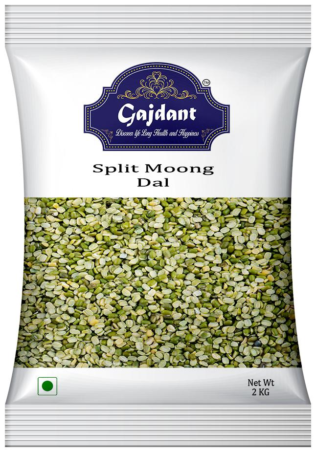 

Gajdant Moong Dal Split Green Gram 2 kg ( Pack of 1 )
