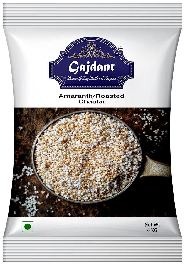 

Gajdant Roasted Chaulai 4 Kg (Pack of 1)