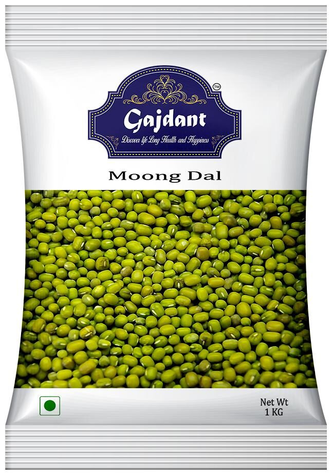 

Gajdant Sabut Moong Dal Green Gram 1 kg ( Pack of 1 )