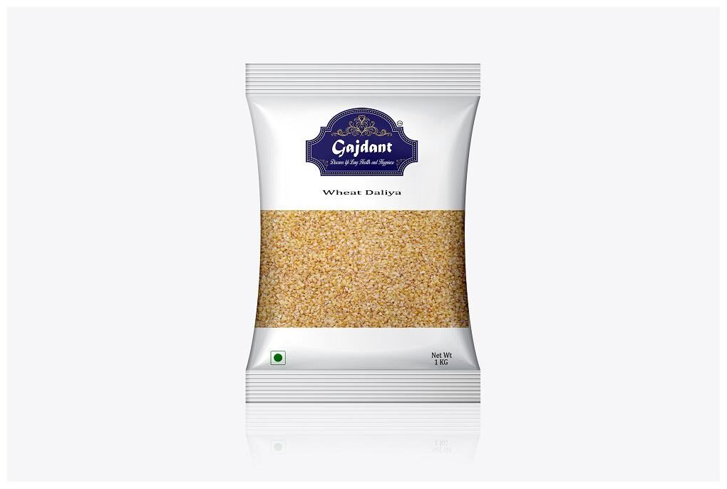 

Gajdant Wheat Dalia Broken wheat 1 Kg (Pack Of 2)