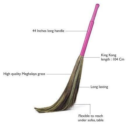 

Gala Kingkong Grass Broom-Vf 1 pc