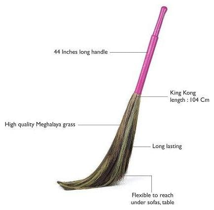 

Gala Kingkong Grass Broom-Vf 1 pc