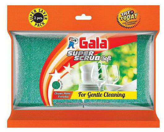 

Gala Super Scrub - Soft 2 pcs