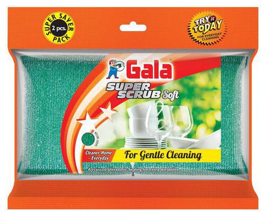

Gala Super Scrub - Soft 2 pcs