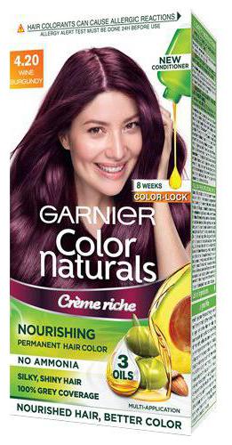 

Garnier Color Naturals - Shade 4 20 Wine Burgundy 105 6 g