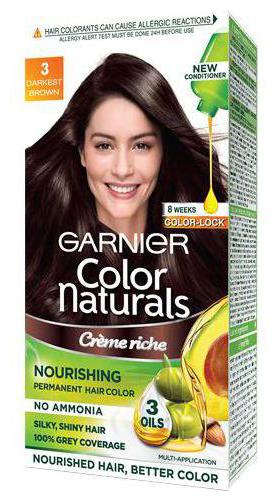 

Garnier Color Naturals - Shade 3 Darkest Brown 105 6 g