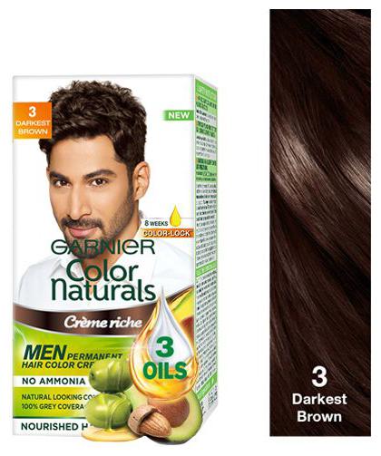 Buy Garnier Color Naturals Men Shade 3 Darkest Brown 67 5 G