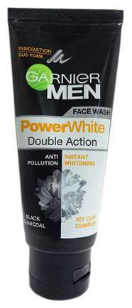 

Garnier Men - Power White Double Action Face Wash 100 g