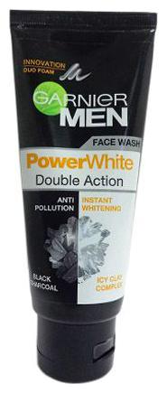 

Garnier Men - Power White Double Action Face Wash 100 g
