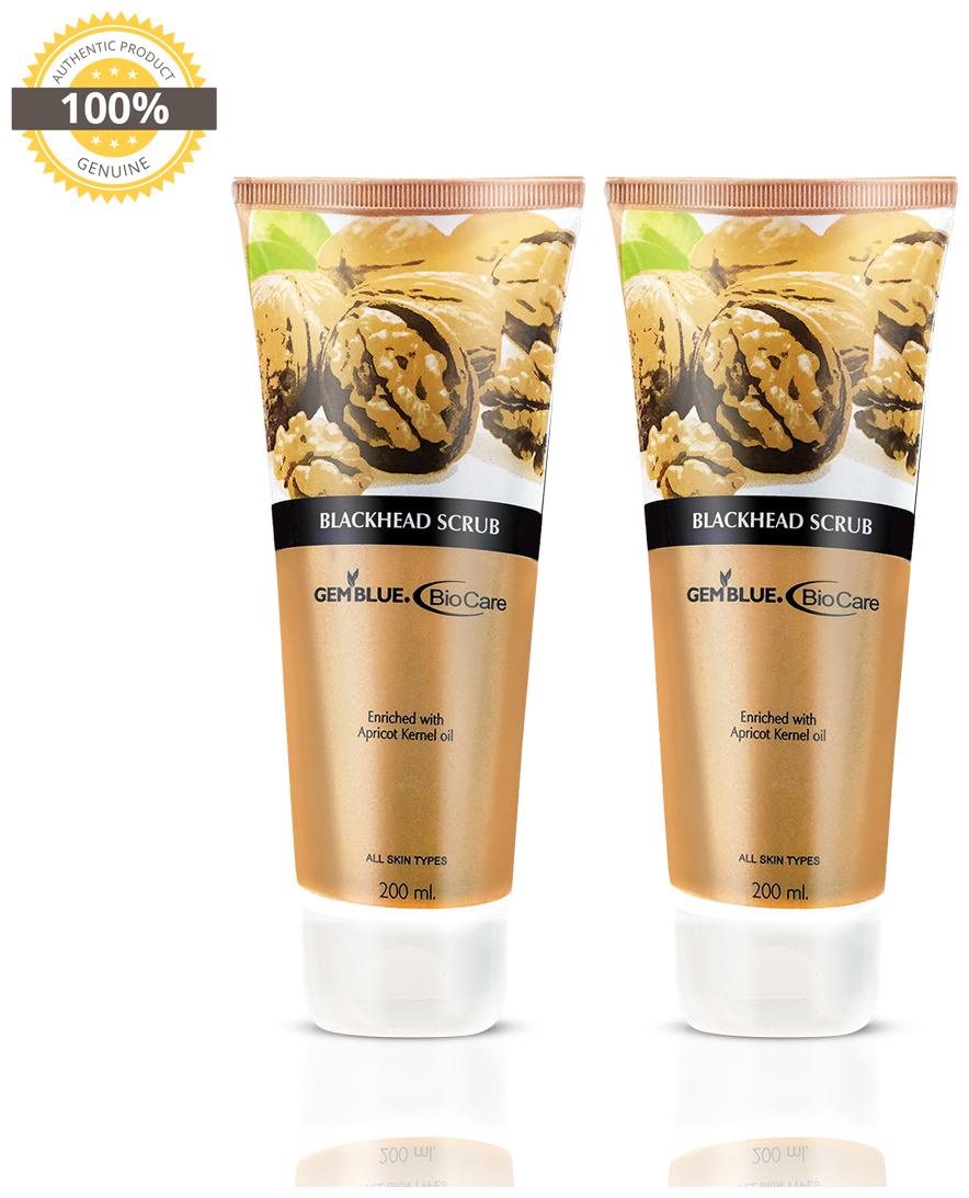 

Gemblue Biocare Blackhead Scrub 200 ml Blackhead Scrub 200 ml (Pack of 2)