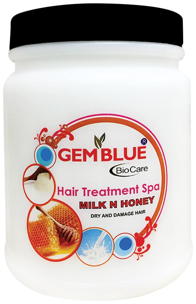 

Gemblue Biocare Hair Treatment Spa Milk and Honey 1000 g