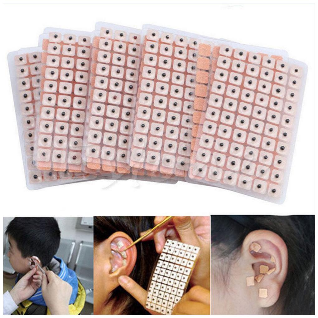 

Generic 600 pcs lot Ear Massage Relaxation Acupuncture Needle Ear Vaccaria Seeds Ears Stickers Auricular-paster Press Seeds Wholesale