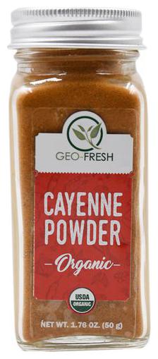 

Geo-Fresh Powder - Organic Chilli Cayenne USDA Certified 50 g