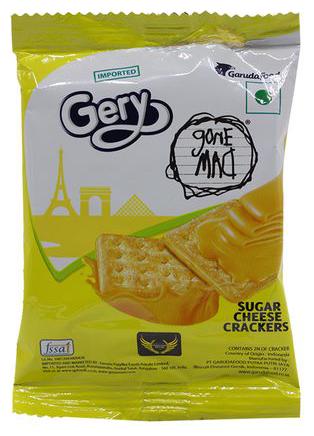 

Gery Gone Mad Crackers - Cheese Sugar 20 g