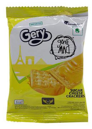 

Gery Gone Mad Crackers - Cheese Sugar 20 g
