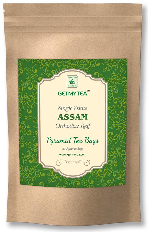 

Getmytea Assam Orthodox Leaf-20Teabags ( Pack of 1)