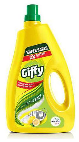 

Giffy Lemon Active SaL Concentrated Dish Wash Gel 1 8 L