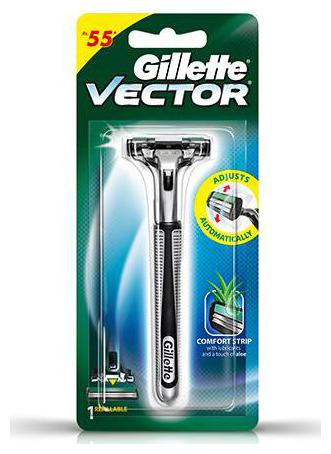 

Gillette Adjustable Razor - Vector Plus 1 pc