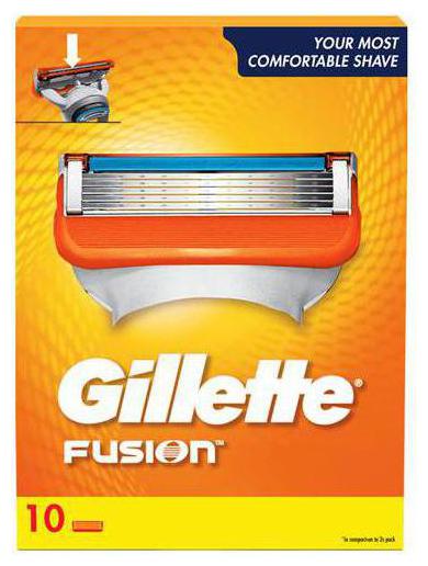 

Gillette Fusion Shaving Blades 10 pcs