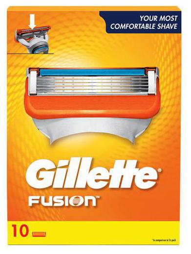 

Gillette Fusion Shaving Blades 10 pcs