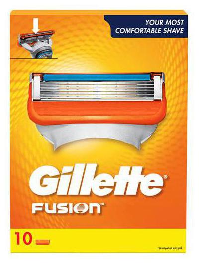 

Gillette Fusion Shaving Blades 10 pcs