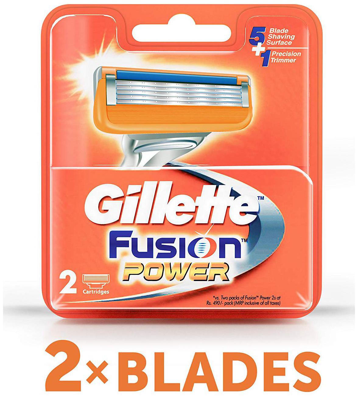 

Gillette Fusion Power Shaving Razor Blades (Cartridge) 4 pcs