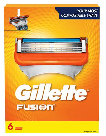 

Gillette Gillette Fusion Shaving Blades 6 pcs