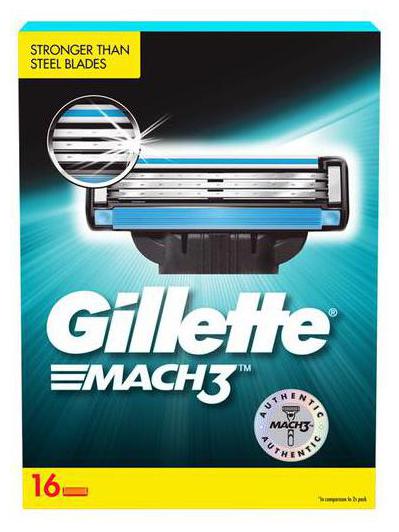 

Gillette Mach 3 Shaving Blades 16 pcs
