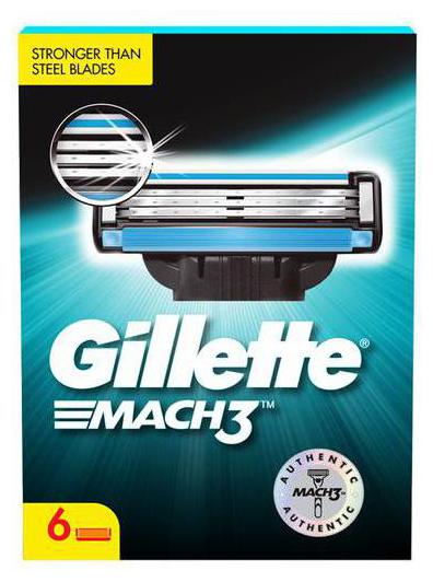 

Gillette Mach 3 Shaving Blades 6 pcs