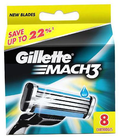 

Gillette Mach 3 Shaving Cartridges 8 pcs