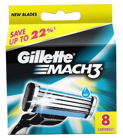 

Gillette Mach 3 Shaving Cartridges 8 pcs