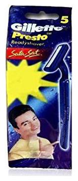 

Gillette Ready Shaver - Presto 5 pcs