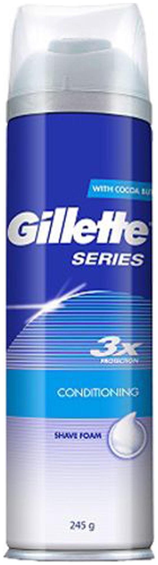 

Gillette Series Shaving Pre Shave Foam With Cocoa Butter Conditioning 245 g