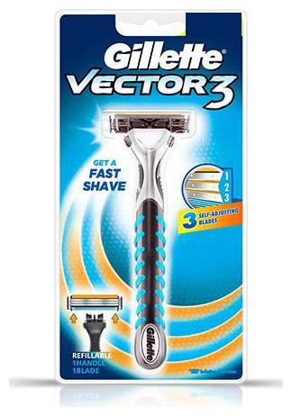 

Gillette Vector 3 - Manual Shaving Razor 20 g