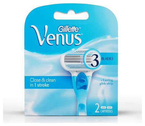 

Gillette Venus Razor Blades For Women 2 pcs