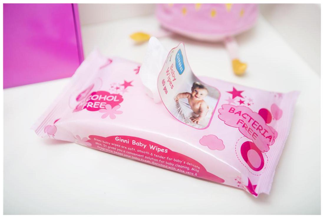 Ginni Soft Baby Wipe 60 Wipes In A Pack