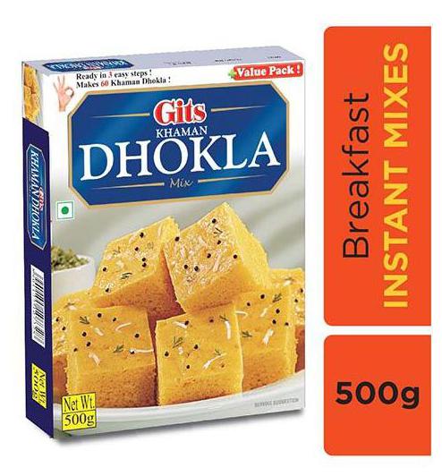 

Gits Ready Mix - Khaman Dhokla 500 g