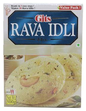 

Gits Ready Mix - Rava Idli 500 g
