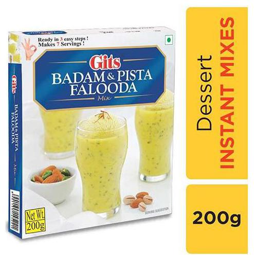 

Gits Ready Mix - Falooda Badam Pista 200 g