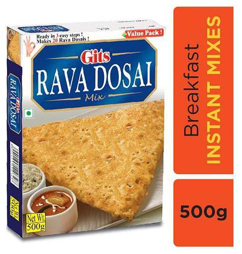 

Gits Ready Mix - Rava Dosai 500 g