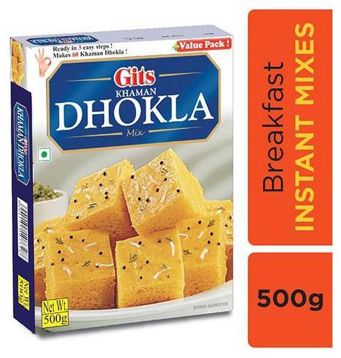 

Gits Ready Mix - Khaman Dhokla 500 g