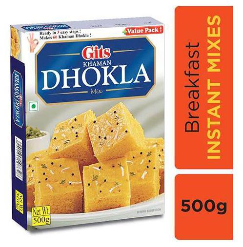

Gits Ready Mix - Khaman Dhokla 500 g