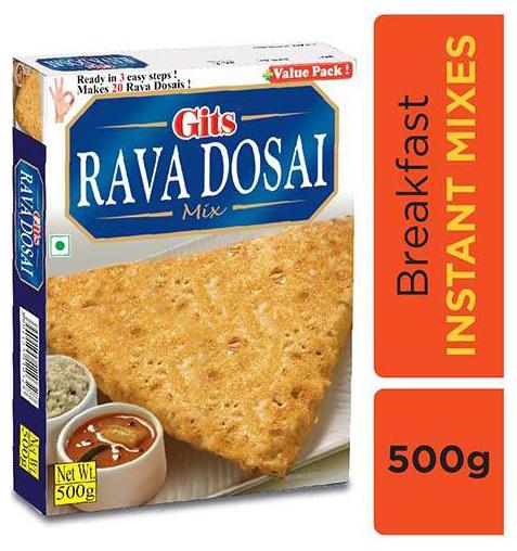 

Gits Ready Mix - Rava Dosai 500 g