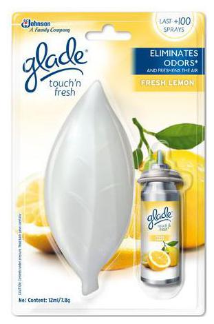 

Glade Air Freshener - Touch Fresh Fresh Lemon 12 ml