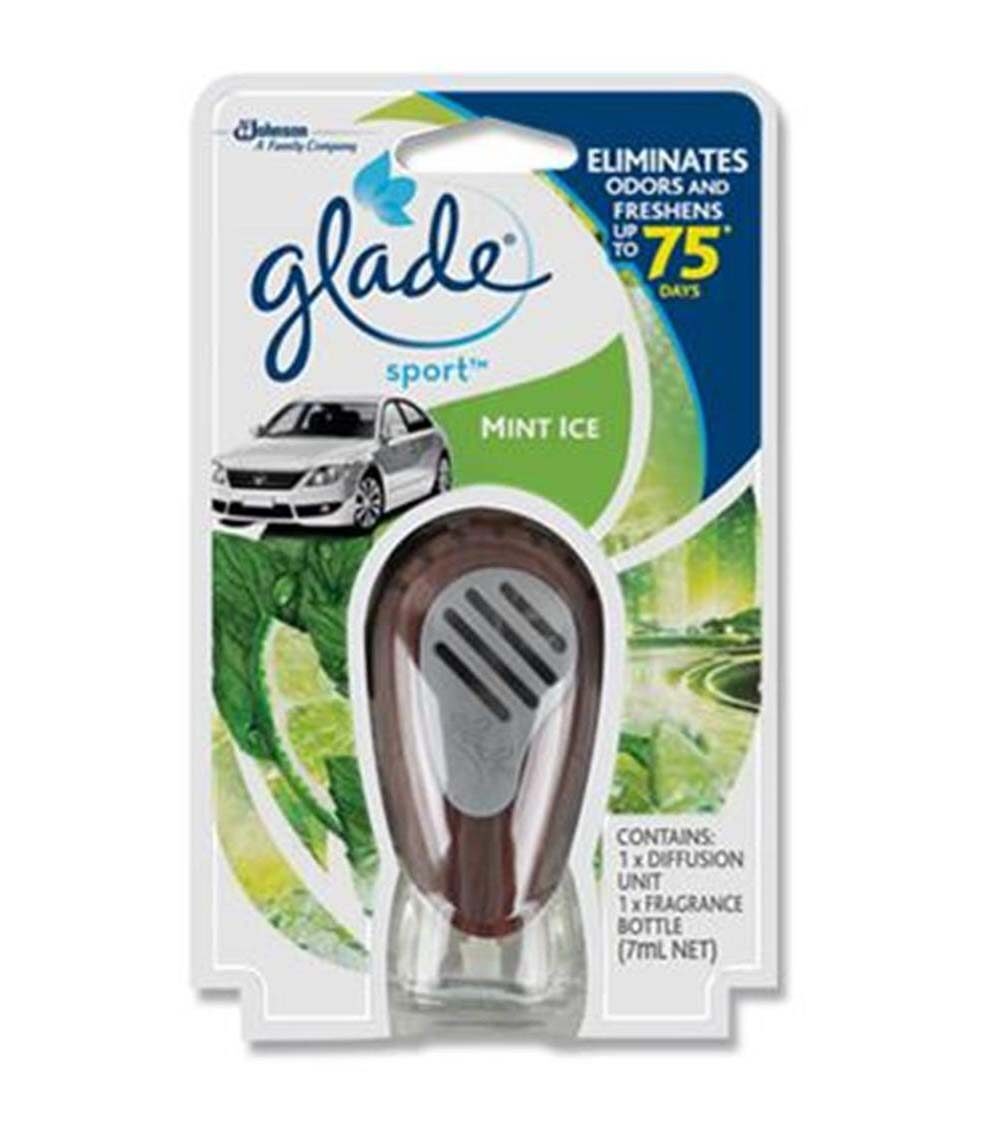 Buy Glade Sports Car Air Freshener Starter Kit Mint Ice (7 ml