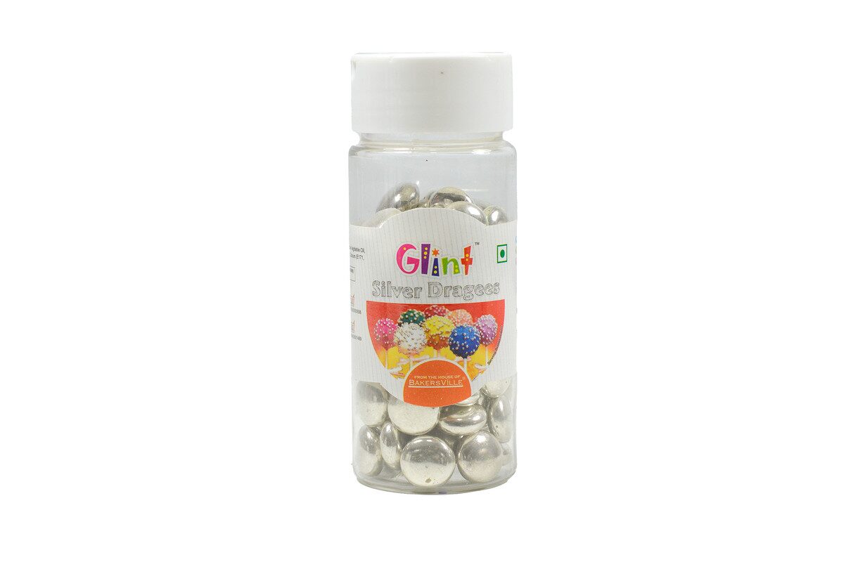 

Glint Silver Button Dragee Baking Supplies 75 g ( Pack of 1 )