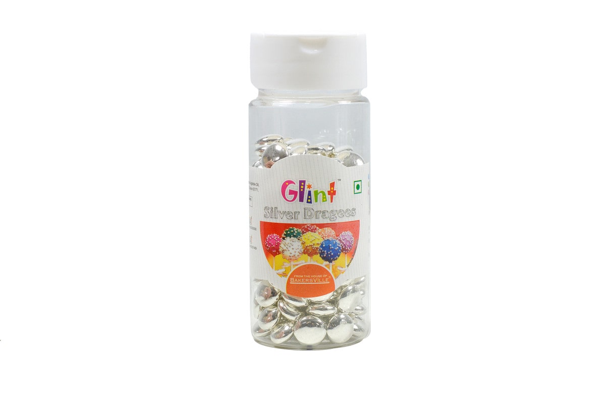 

Glint Silver Button Dragee Baking Supplies 75 g ( Pack of 1 )