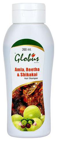 

Globus Amla Reetha Shikakai Hair Shampoo 200 ml
